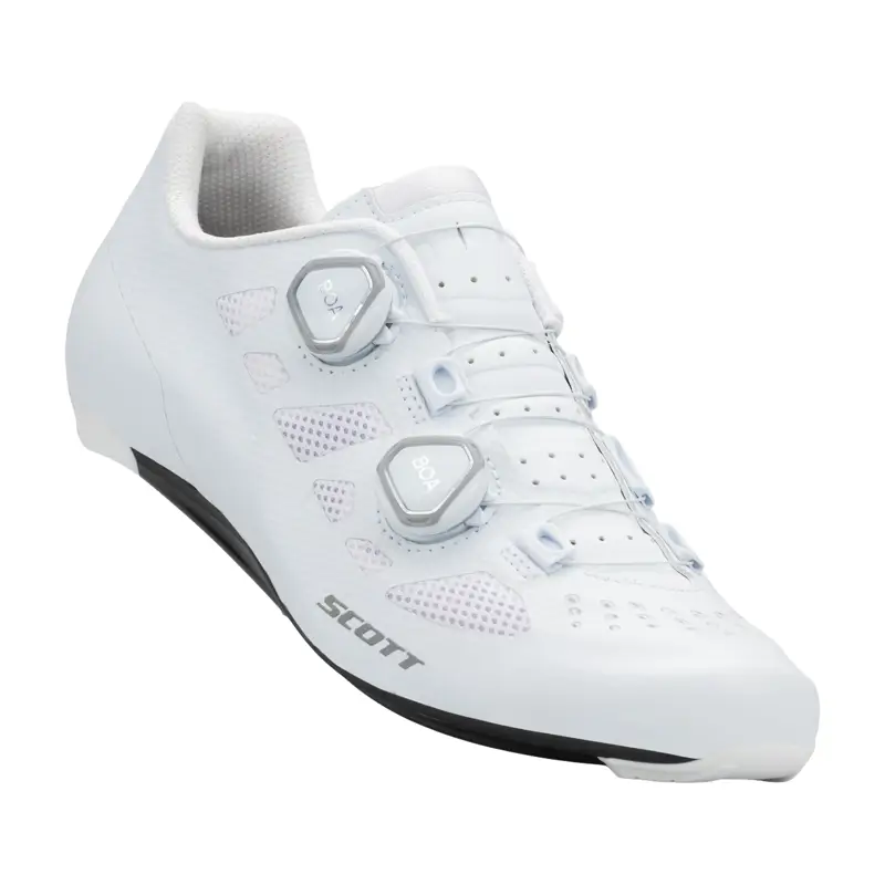 Balfes Bikes Scott Road Vertec BOA Shoe in White | Free postage over £30, £10 off first order, price match & 0% finance.
