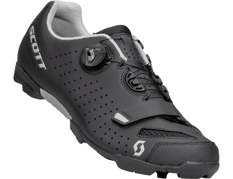 Scott MTB Comp Boa Mountain Bike Shoe in Black/Silver