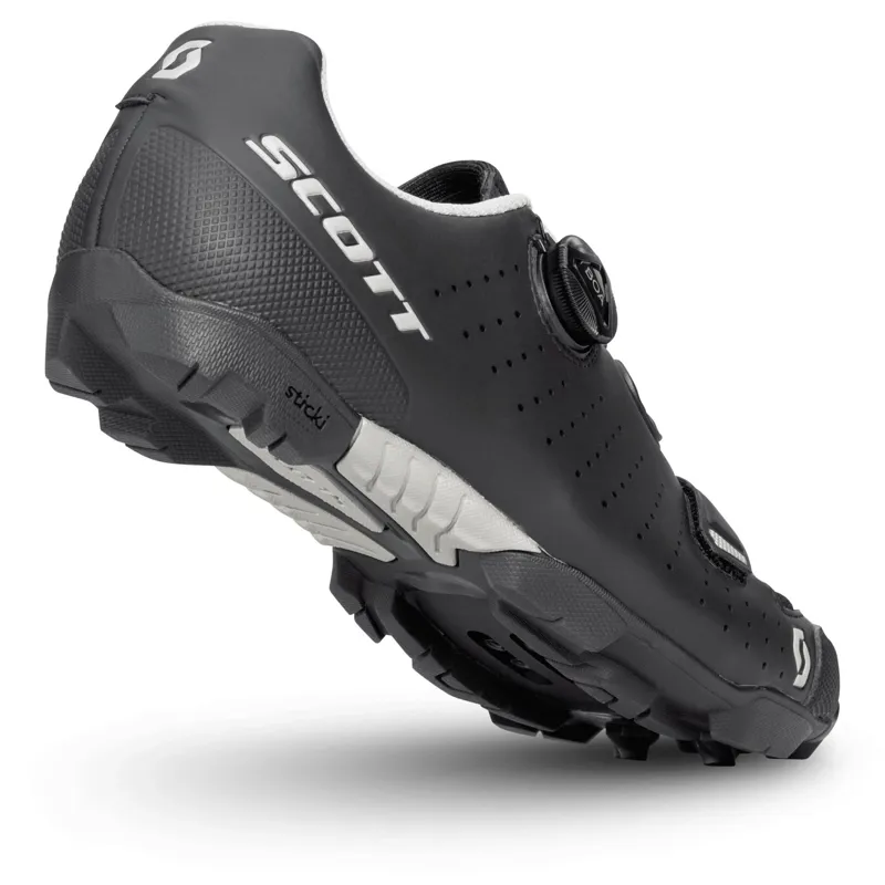 Scott MTB Comp Boa Mountain Bike Shoe in Black/Silver-1