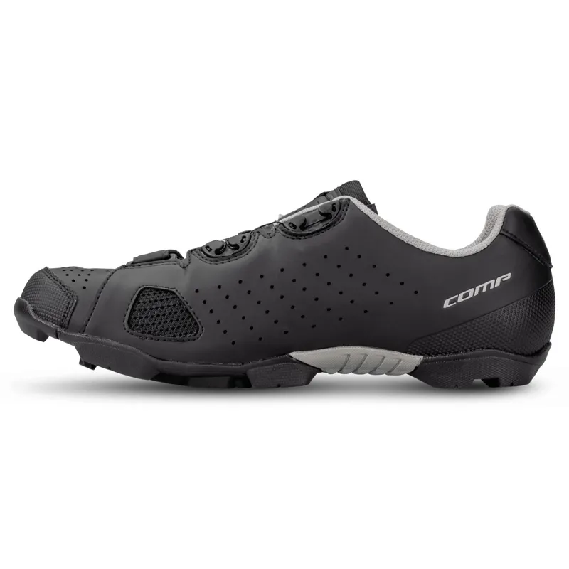 Scott MTB Comp Boa Mountain Bike Shoe in Black/Silver-3