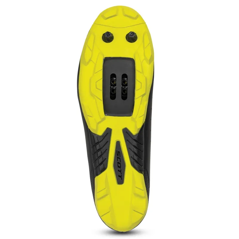Scott MTB Comp Boa Mountain Bike Shoe in Black/Sulphur Yellow-5