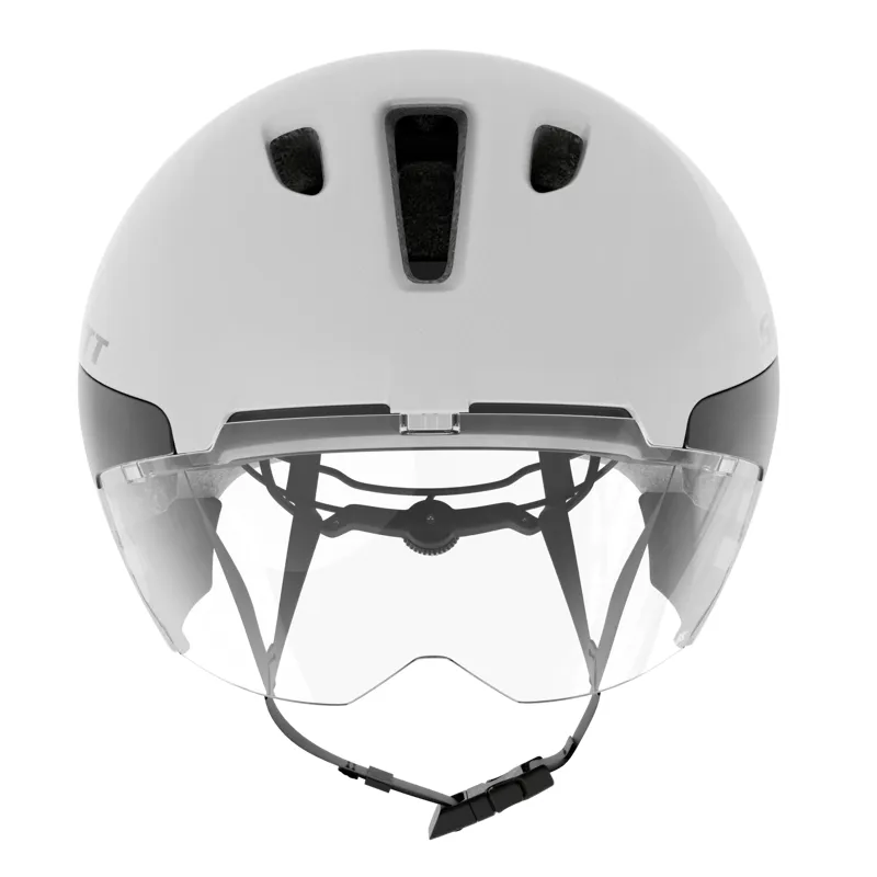 Scott Split Mips TT Helmet in Mineral White-6