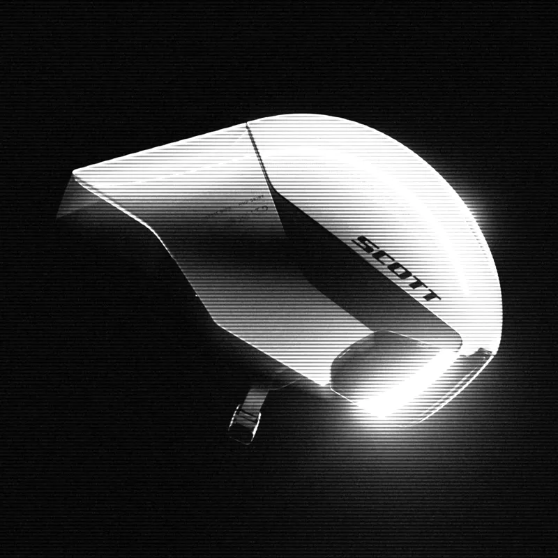 Scott Split Mips TT Helmet in Mineral White-8