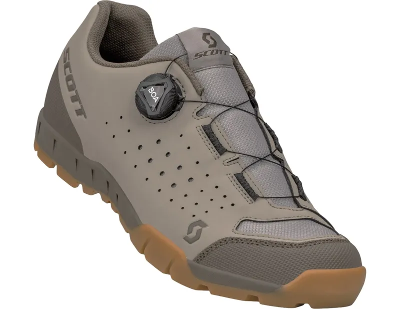 Scott Sport Trail Evo BOA Mountain Bike Shoe in Beige/Brown