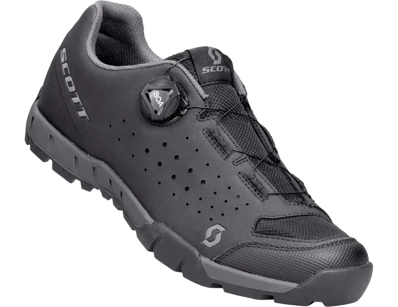 Scott Sport Trail Evo BOA Mountain Bike Shoe in Black/Dark Grey