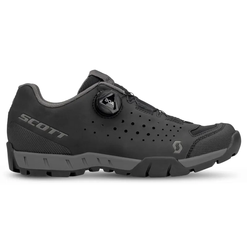 Scott Sport Trail Evo BOA Women's Mountain Bike Shoe in Matt Black/Anthracite Grey-2