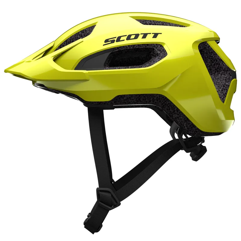Scott Supra Helmet in Radium Yellow-1