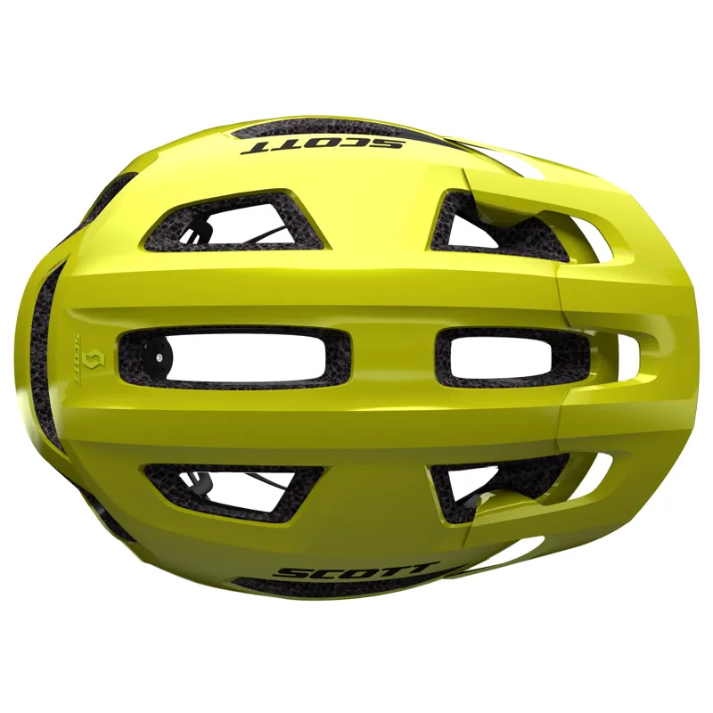 Scott Supra Helmet in Radium Yellow-2