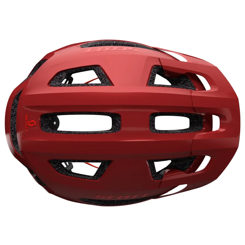 Scott Supra Helmet in Striker Red-2