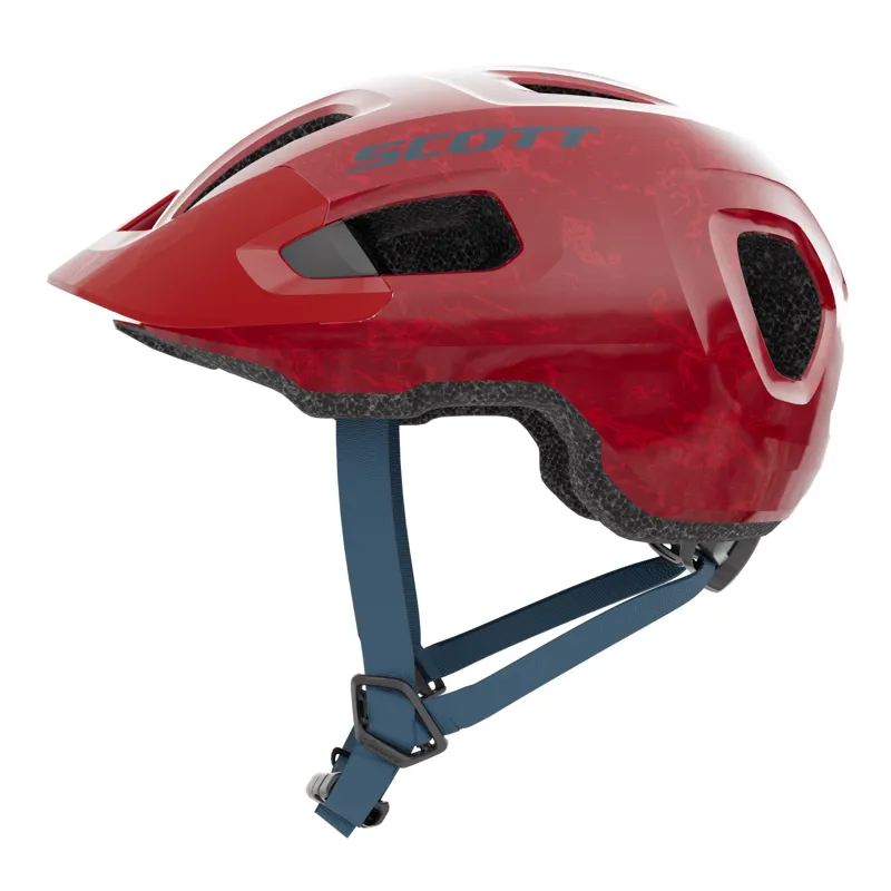 Scott Supra Junior Helmet in Corsa Red-1