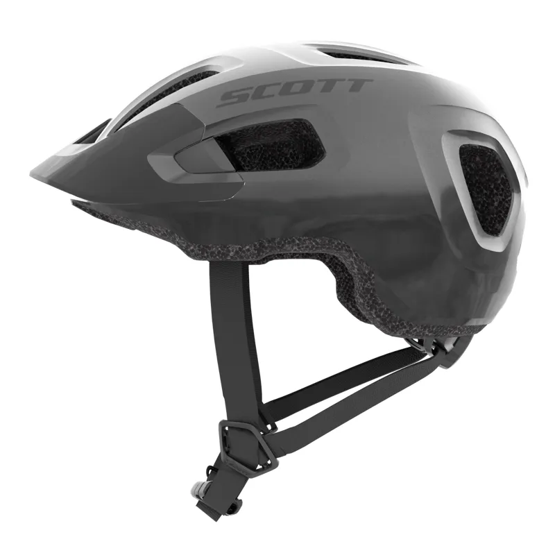 Scott Supra Junior Helmet in Granite Black-1
