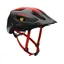 Scott Supra Plus MIPS Helmet in Dark Grey/Red
