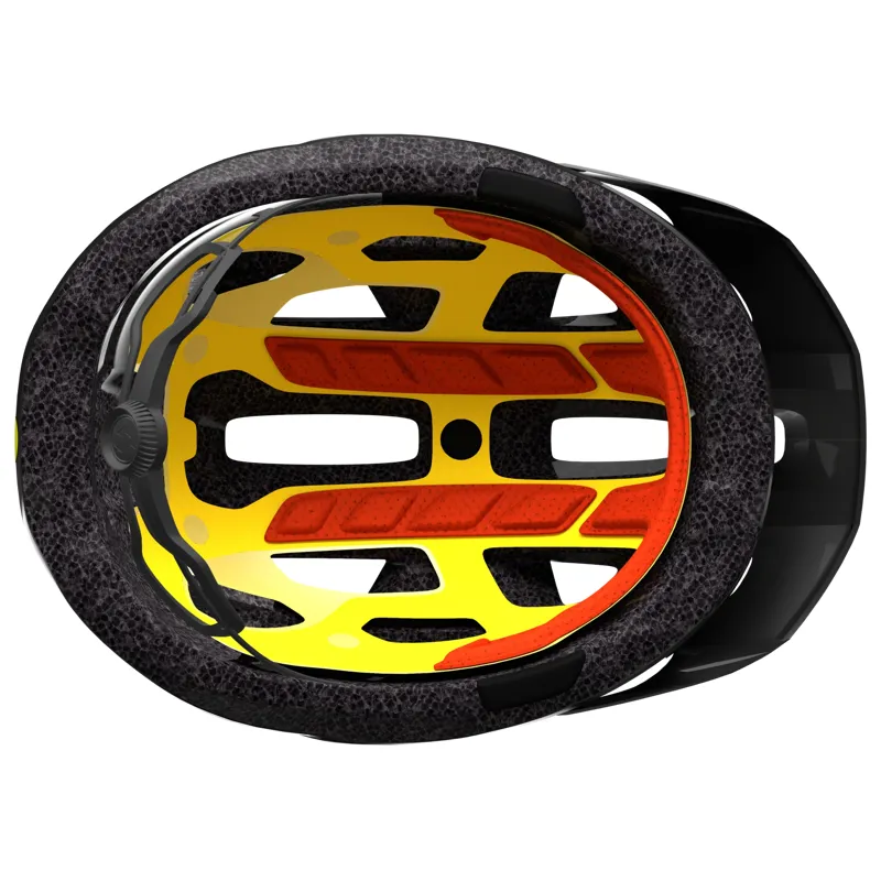 Scott Supra Plus MIPS Helmet in Dark Grey/Red-4