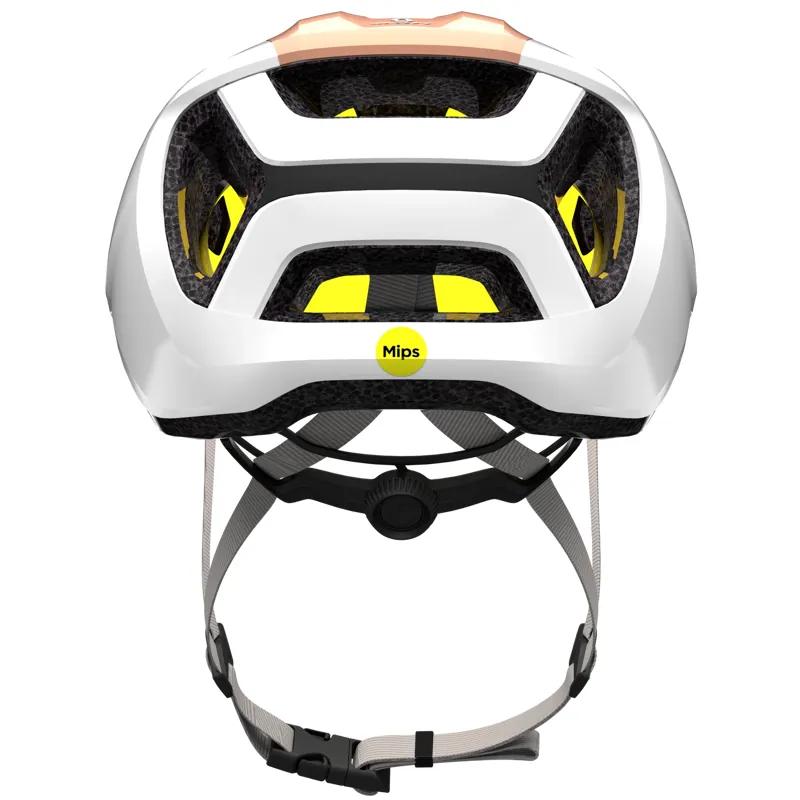 Scott Supra Plus MIPS Helmet in Pearl White/Rose Beige-3