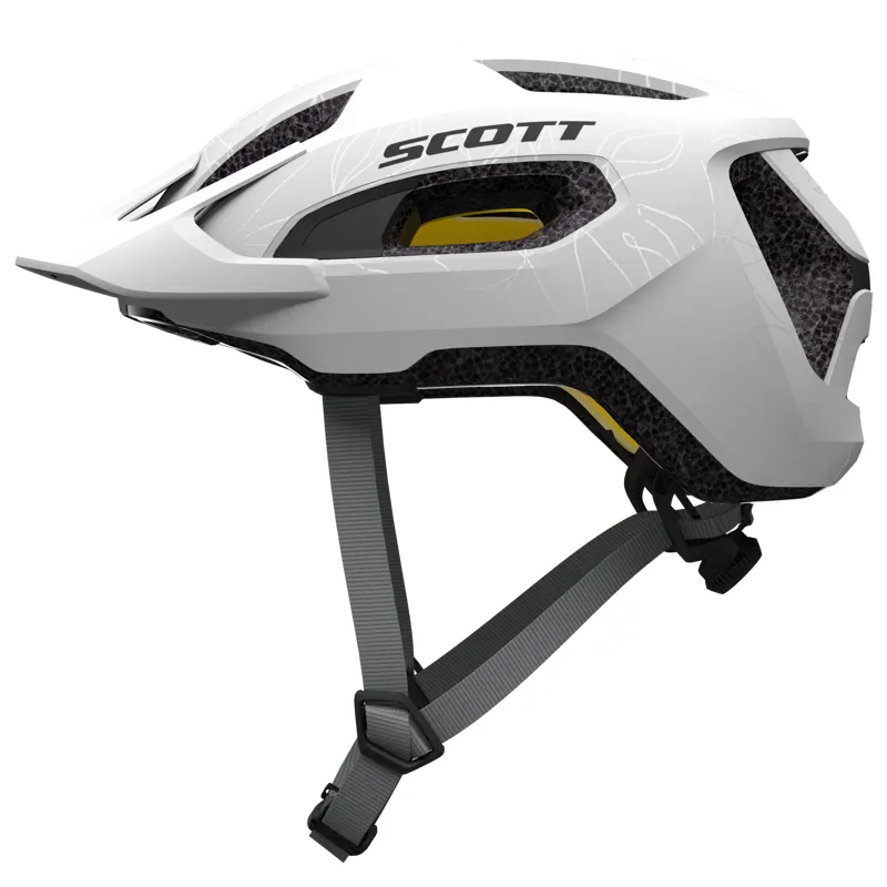 Scott Supra Plus MIPS Helmet in White Matt-1