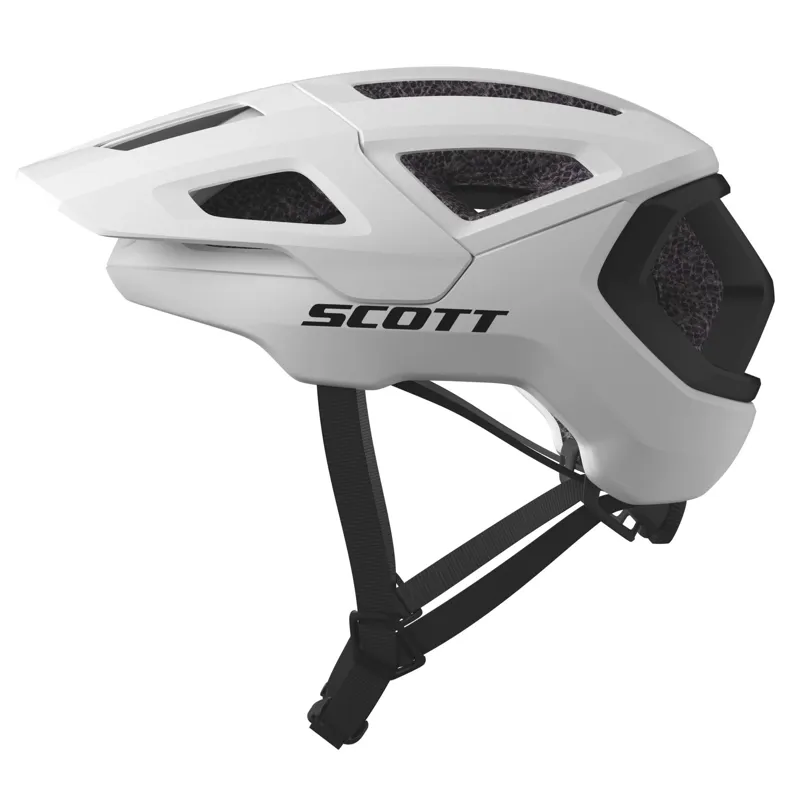 Scott Tago Plus Helmet in White/Black-1