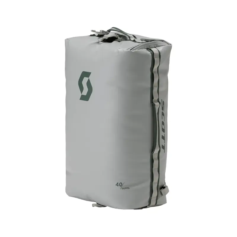Balfes Bikes Scott Travel 40 Duffel Bag in Spray Grey/Tranquil Green | Free postage over £30, £10 off first order, price match & 0% finance.