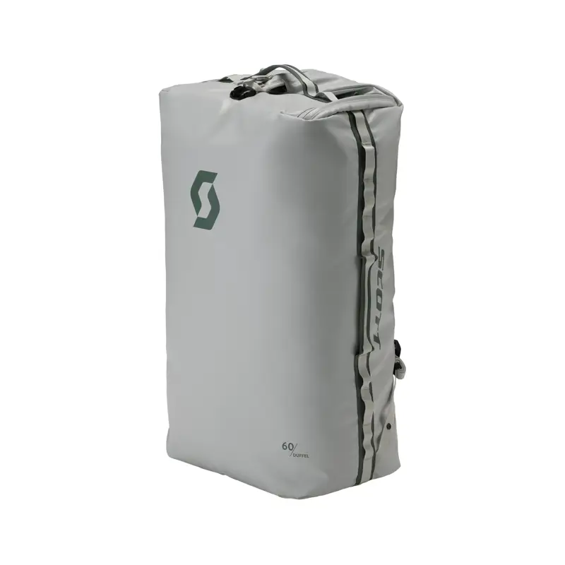Balfes Bikes Scott Travel 60 Duffel Bag in Spray Grey/Tranquil Green | Free postage over £30, £10 off first order, price match & 0% finance.