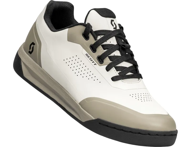 Balfes Bikes Scott Volt Evo Flat Women's Mountain Bike Shoe in Beige/Black | Free postage over £30, £10 off first order, price match & 0% finance.