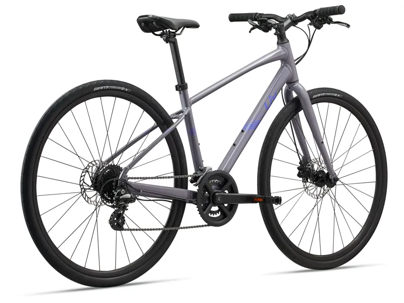 Liv Alight 3 Disc Hybrid Bike 2026 in Night Haze-1