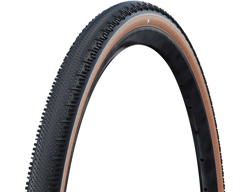 Schwalbe G-One RS Pro Evo V-Guard TLE 28x2.00in Folding Gravel Tyre in Tan