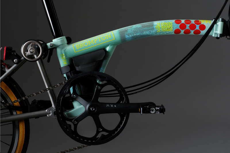 Brompton x Tour De France Limited Edition P Line 12-Speed Folding Bike 2025 in Low Handlebar-6