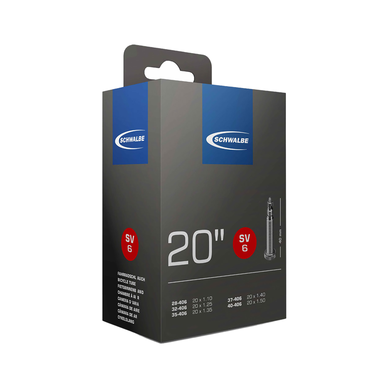 Balfes Bikes Schwalbe SV6 20 x 1 1/8 Presta 40mm | Free postage over £30, £10 off first order, price match & 0% finance.
