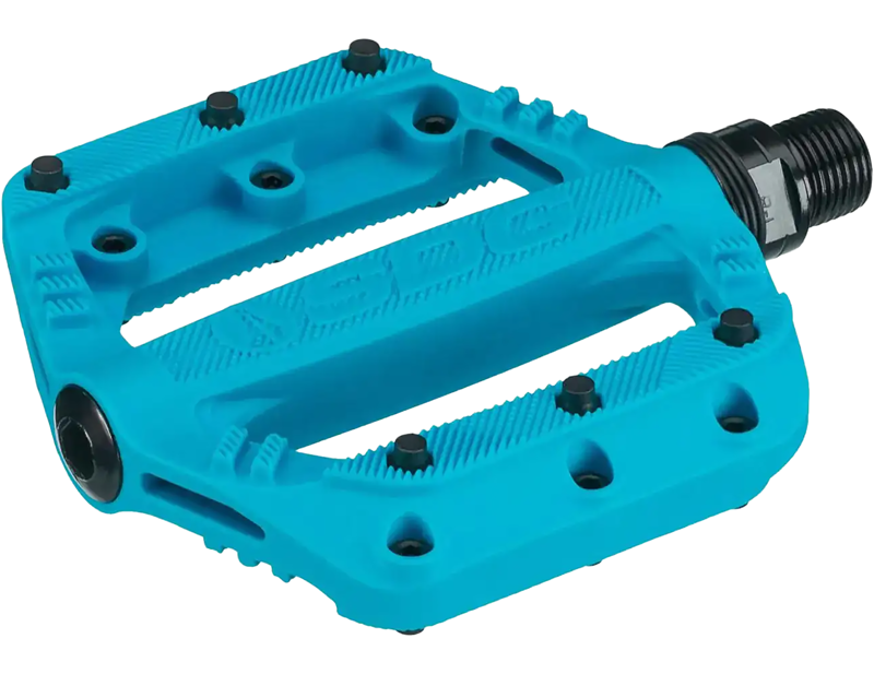 SDG Slater JR Pedals in Cyan Blue
