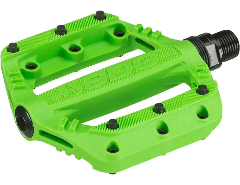 SDG Slater JR Pedals in Neon Green