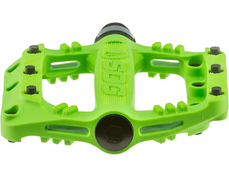 SDG Slater JR Pedals in Neon Green-2