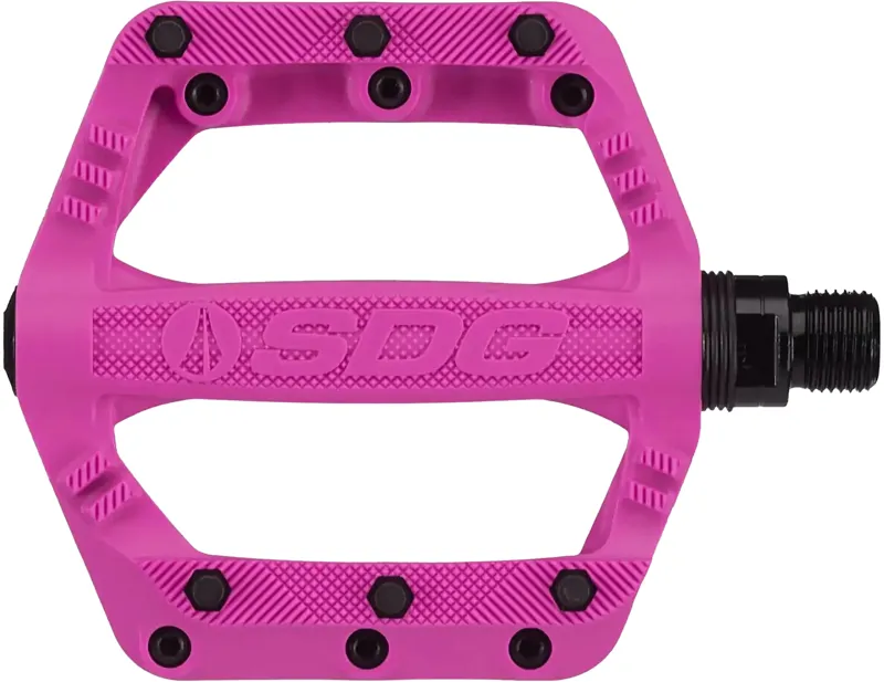 SDG Slater JR Pedals in Neon Pink-1