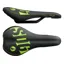 SDG Fly Junior Steel Rail Saddle in Black/Green