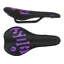 SDG Fly Junior Steel Rail Saddle in Black/Purple