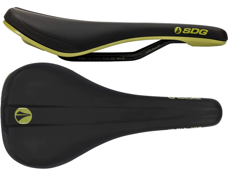 SDG Bel Air V3 Lux-Alloy Saddle in Olive/Black