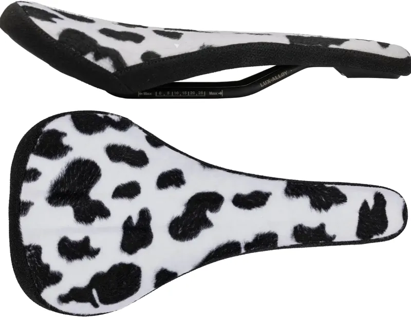 SDG Bel Air V3 Traditional Lux-Alloy Saddle in Cow Print