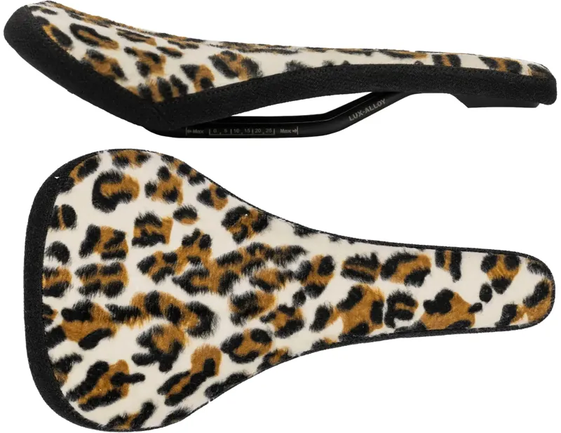 SDG Bel Air V3 Traditional Lux-Alloy Saddle in Leopard Print