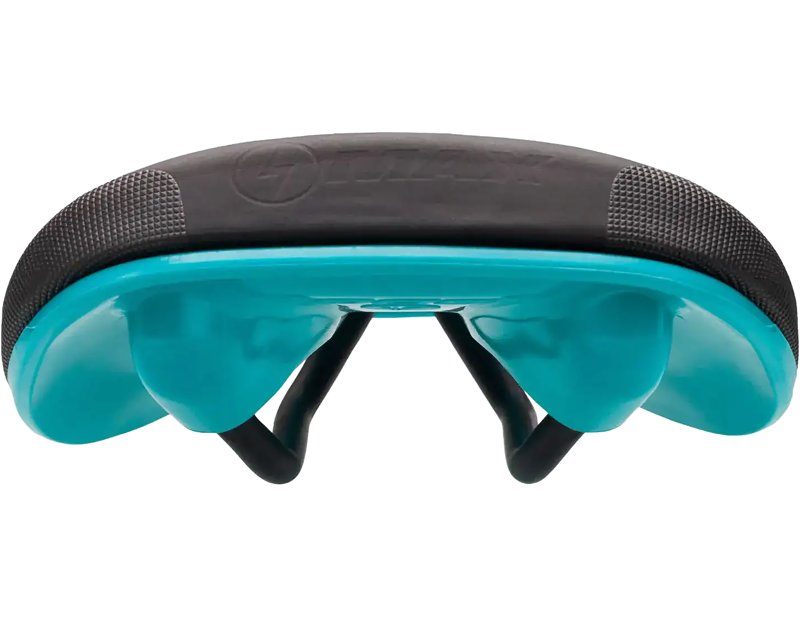 SDG Bel Air V3 Max Lux-Alloy Saddle in Black/Turquoise-2