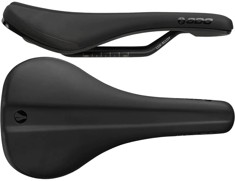 Balfes Bikes Sdg SDG Bel Air V3 Lux-Alloy Saddle in Black | Free postage over £30, £10 off first order, price match & 0% finance.