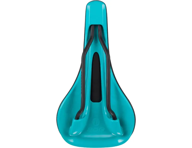 SDG Bel Air V3 Lux-Alloy Saddle in Black/Turquoise-1