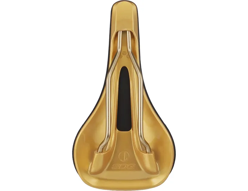 SDG Bel Air V3 Galactic Lux-Alloy Saddle in Black/Gold-1