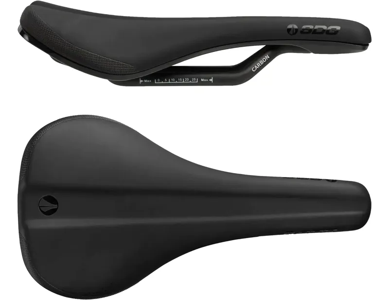 SDG Bel Air V3 Carbon Fibre Saddle in Black