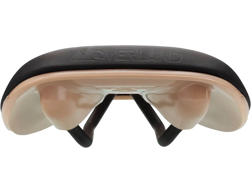 SDG Bel Air V3 Overland Lux-Alloy Saddle in Black/Tan-2