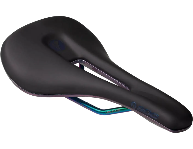 SDG Bel Air V3 Overland Lux-Alloy Saddle in Black/Oil Slick-2