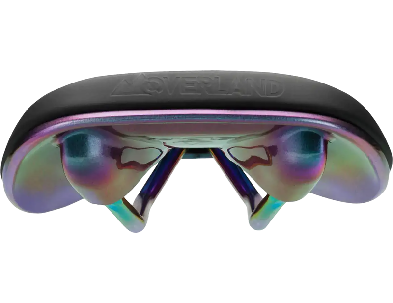 SDG Bel Air V3 Overland Lux-Alloy Saddle in Black/Oil Slick-3