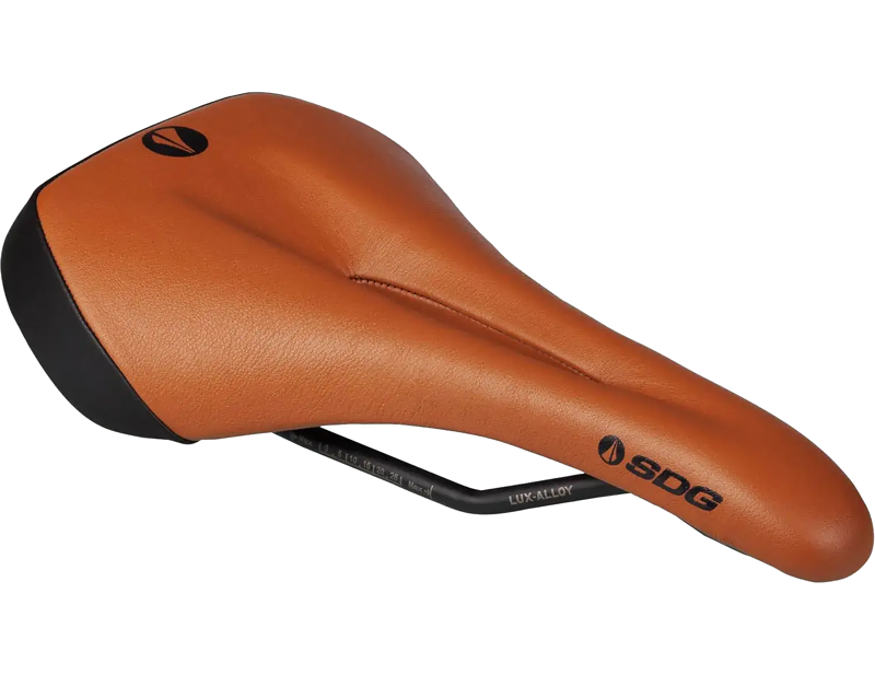 SDG Allure V2 Women's Lux-Alloy Saddle in Brown Leather/Black-1