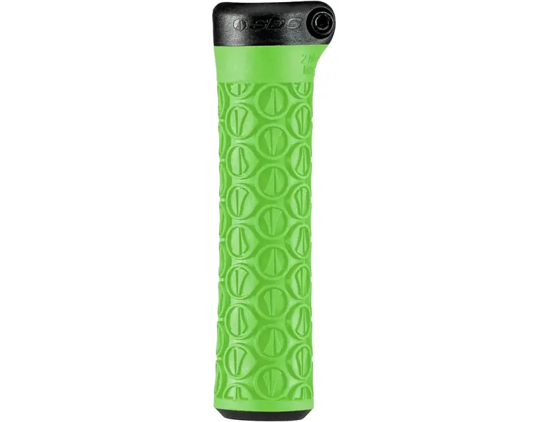 SDG Lock-On Slater JR Grips in Neon Green-1