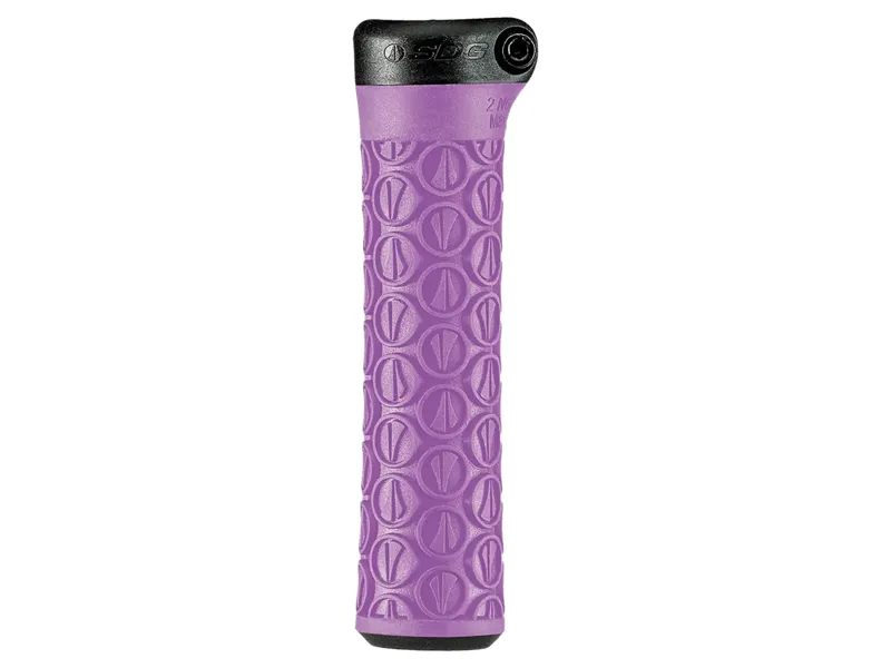 SDG Slater JR Lock-On Grips in Purple-2