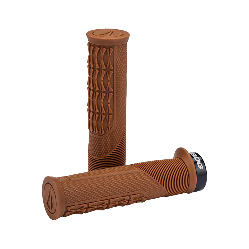 Balfes Bikes Sdg SDG Thrice OC Lock-On Grip in Brown | Free postage over £30, £10 off first order, price match & 0% finance.