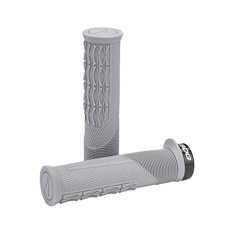 Balfes Bikes Sdg SDG Thrice OC Lock-On Grip in Grey | Free postage over £30, £10 off first order, price match & 0% finance.