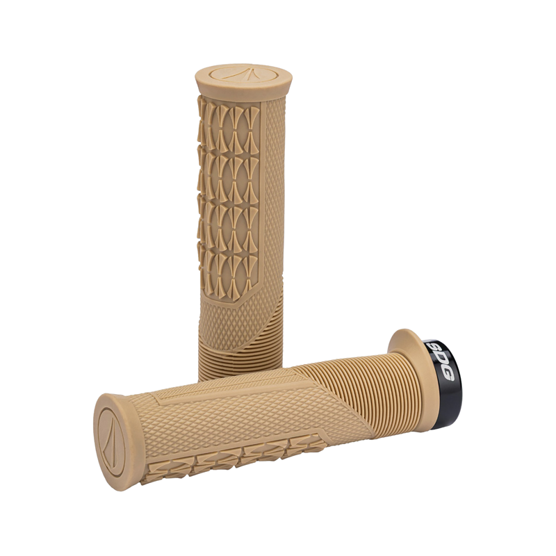 Balfes Bikes Sdg SDG Thrice OC Lock-On Grip in Tan | Free postage over £30, £10 off first order, price match & 0% finance.